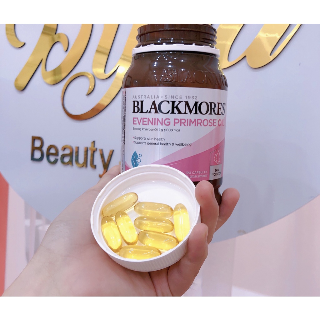 Viên uống tinh dầu hoa anh thảo blackmores evening primrose oil 10,20,40 viên chính hãng úc PynaBeauty
