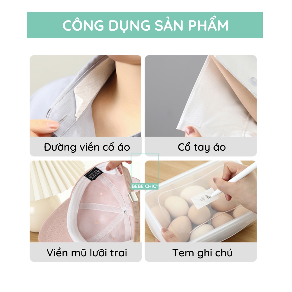 Cuộn 8 Mét Dán Cổ Áo Chống Thầm Mồ Hôi, Chống Bẩn Áo Quần EZMART