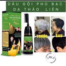 Dầu gội phủ bạc đen/nâu Trường Thọ của công ty Dược Phẩm DẠ THẢO LIÊN