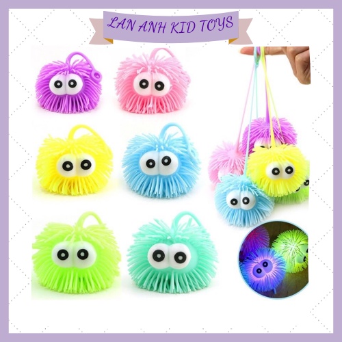 Sâu Mắt Lồi, Cà Rốt Mắt Lồi Cao Su Co Giãn, Đồ Chơi Bóp Xả Stress