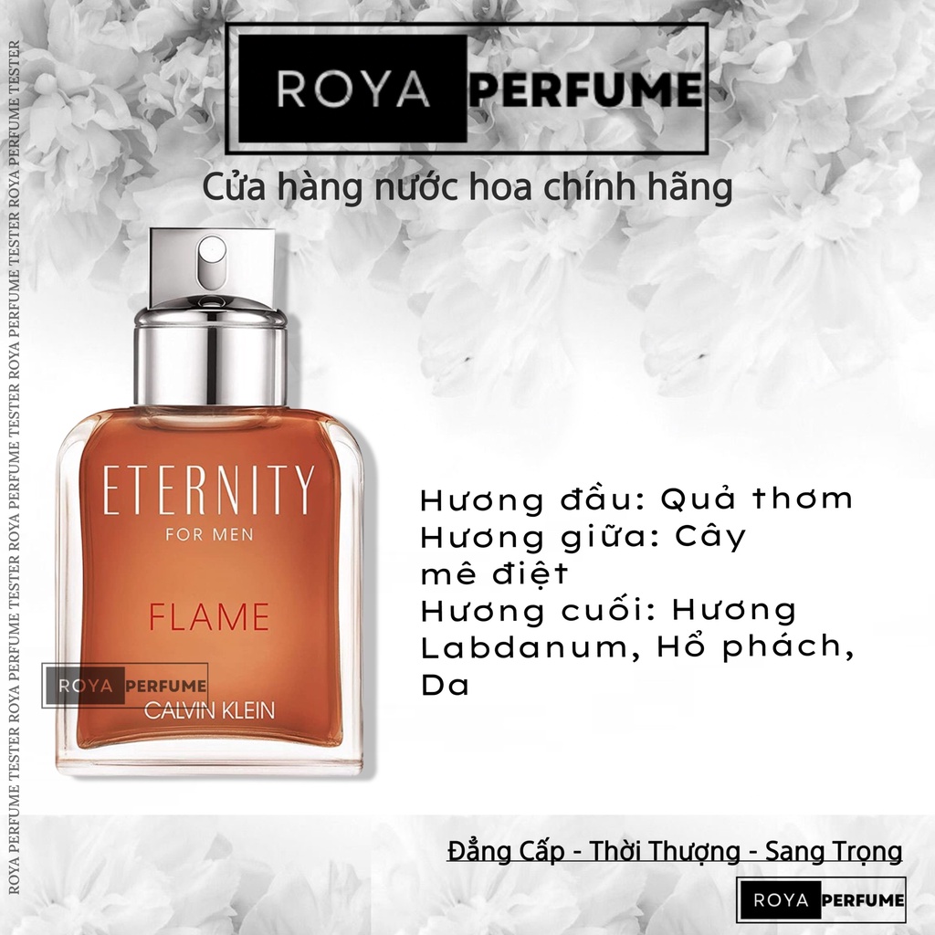 -𝑹𝑶𝑱𝑨- Nước hoa Calvin Klein Eternity Flame For Men -𝑹𝑶𝑱𝑨-