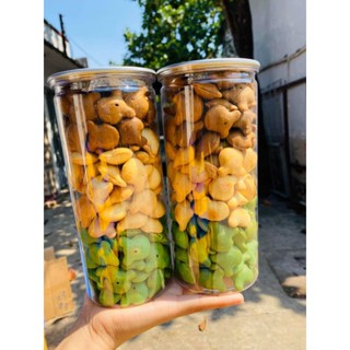 1kg BÁNH GẤU Mix Vị  nhân Kem siêu ngon