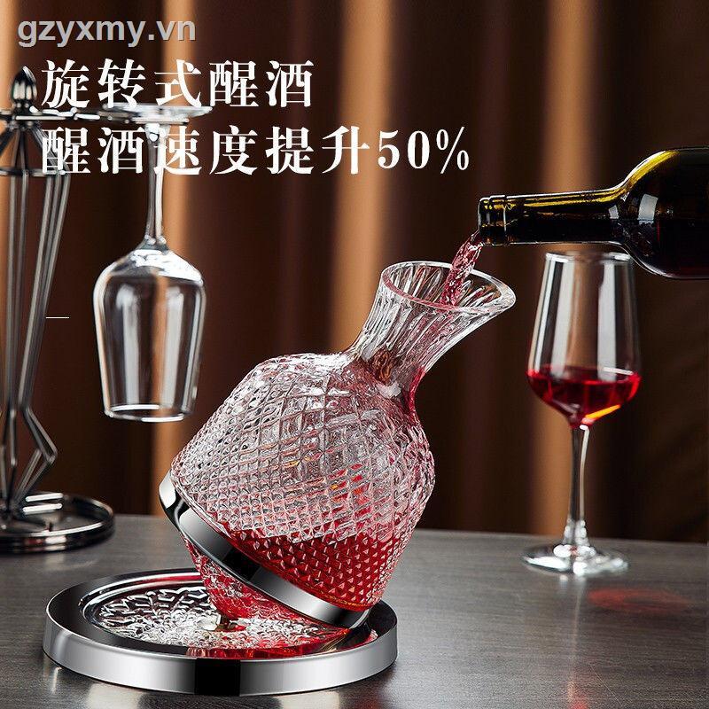 () () Bình Thủy Tinh Xoay Pha Lê Phong Cách Châu Âu Cao Cấp Làm Cốc Rượu Nhanh Chóng