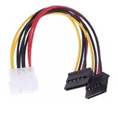 [Xả kho] CÁP NGUỒN Ổ CỨNG 1 ATA SANG 2 SATA-C8