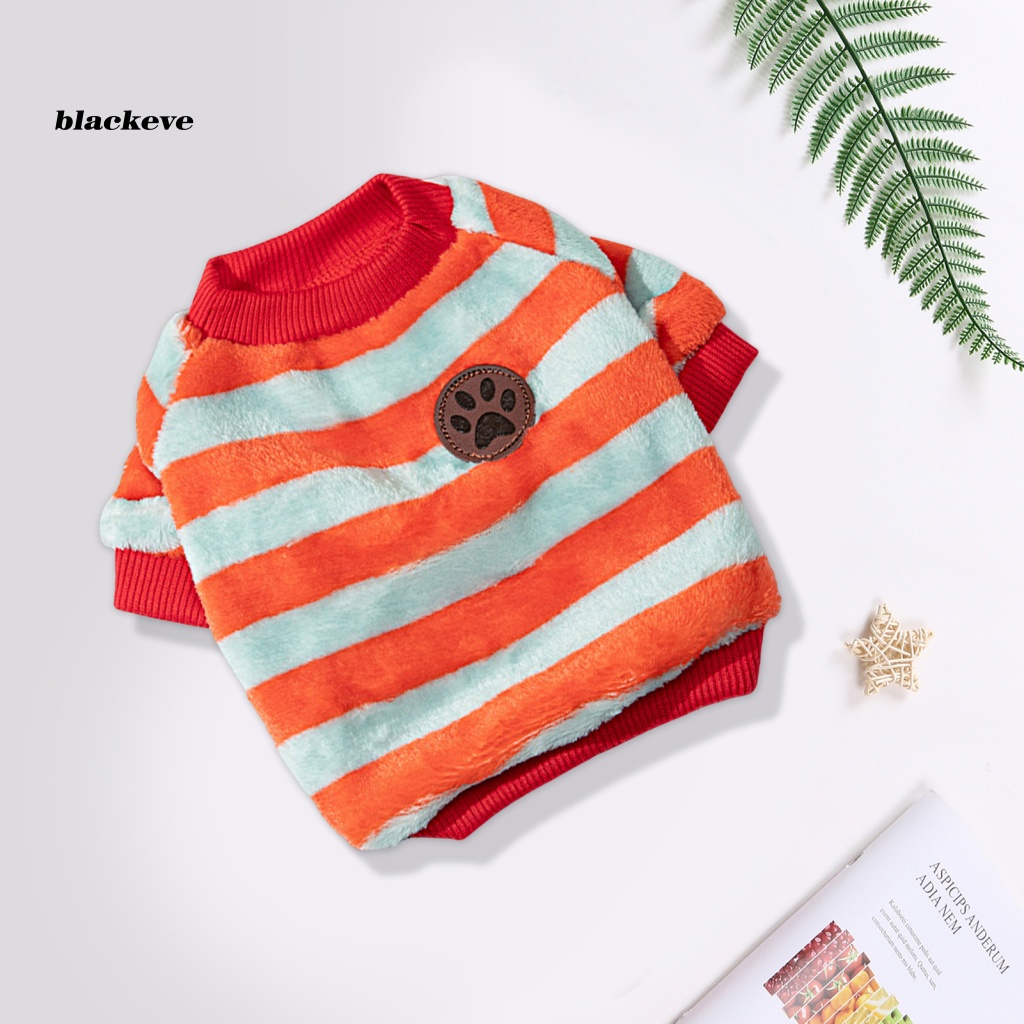 Áo Nỉ Thoáng Khí Họa Tiết Kẻ Sọc Dành Cho Thú Cưng