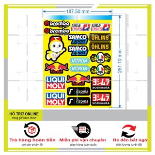 LOGO STICKER DÁN XE MÁY M71 - THU DECAL