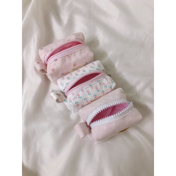 TÚI POUCH MINI ĐỰNG SON ĐỰNG ĐỒ CÁ NHÂN MADE BY 1402.Sew 🌸🌸