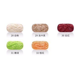 Len nhung Chenille siêu mềm mịn