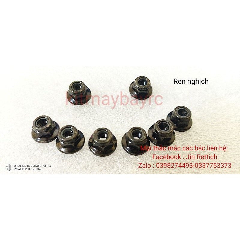 Ốc siết cánh quạt cho motor 2205-2212-2216