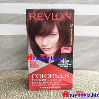 Kem nhuộm tóc tại nhà Re-vlon colorsilk số 32 của Mỹ