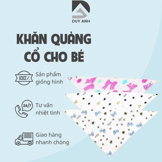 KHĂN TAM GIÁC QUÀNG CỔ – GIỮ ẤM CHO BÉ