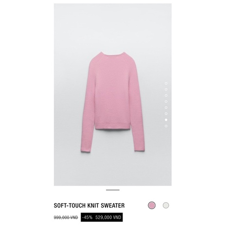 Áo len knit sweater z.ara size L