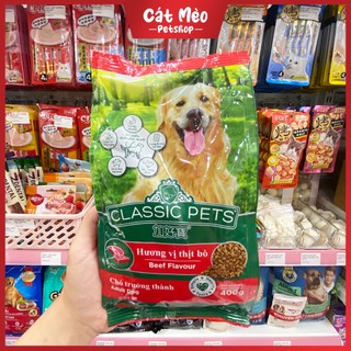 [Classic Pet] Thức Ăn Hạt Cho Chó Gói 400g