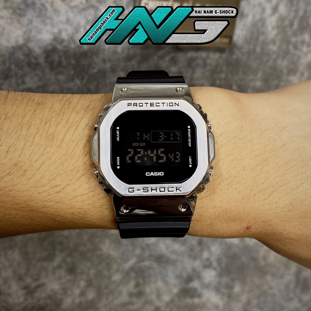 Đồng hồ nam G-SHOCK GM-5600-1 | GM 5600 1 | GM-5600 | GM5600 | Full phụ kiện.