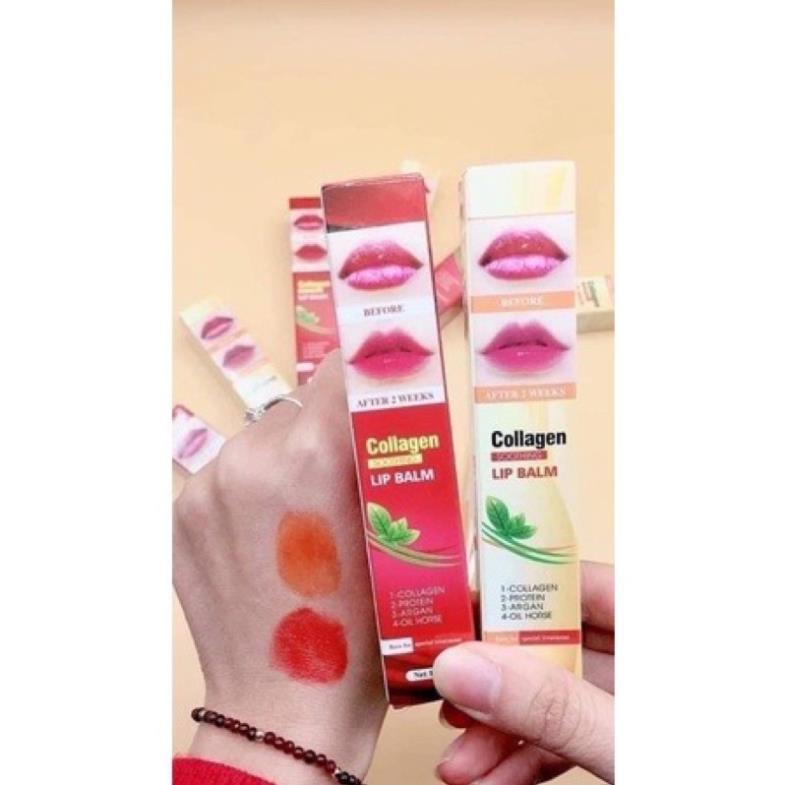 Dưỡng kích màu môi Collagen Mỹ 15g