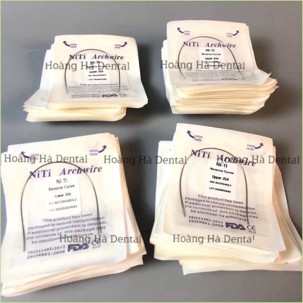 Dây cung đánh lún Dây cung reverse Dây cung ngược niềng răng - NHA KHOA HÀ NỘI