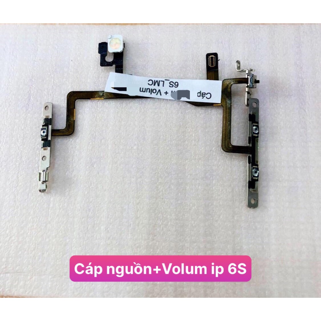 Cáp nguồn + Volum ip 6S