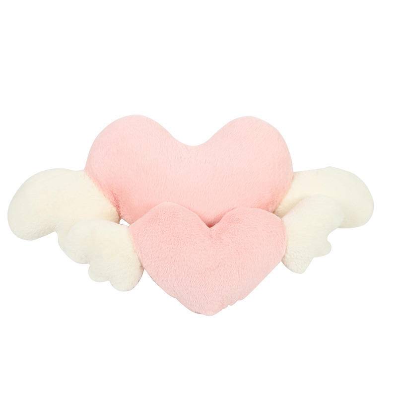 Gối Tựa Đầu Hình Đôi Cánh Bằng Lông Nhung Trang Trí Nội Thất Xe Hơi