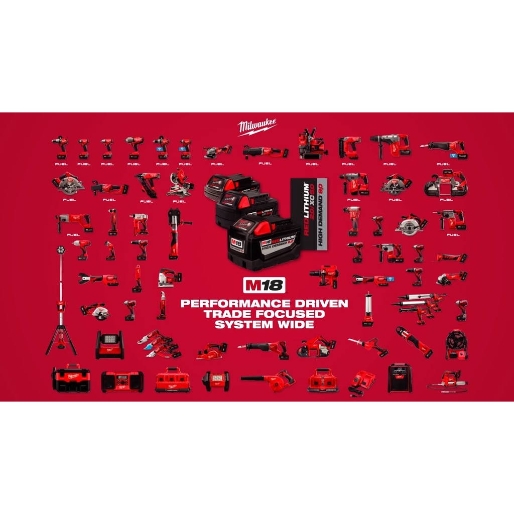 Pin Milwaukee 18V 3.0 4.0 5.0 - M18™ Redlithium™-Ion Battery - Chính Hãng
