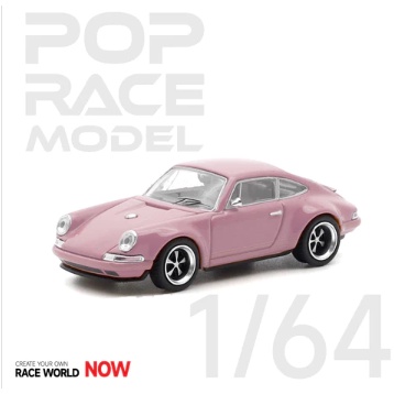 Mô hình ô tô Singer 911 - 965 Pink Edition 1/64 Pop race