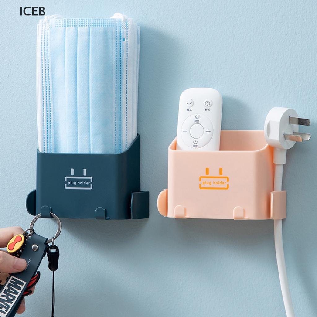 Giá Đỡ Điện Thoại / Điều Khiển Từ Xa / Cắm Sạc Gắn Tường Không Cần Đục Lỗ my