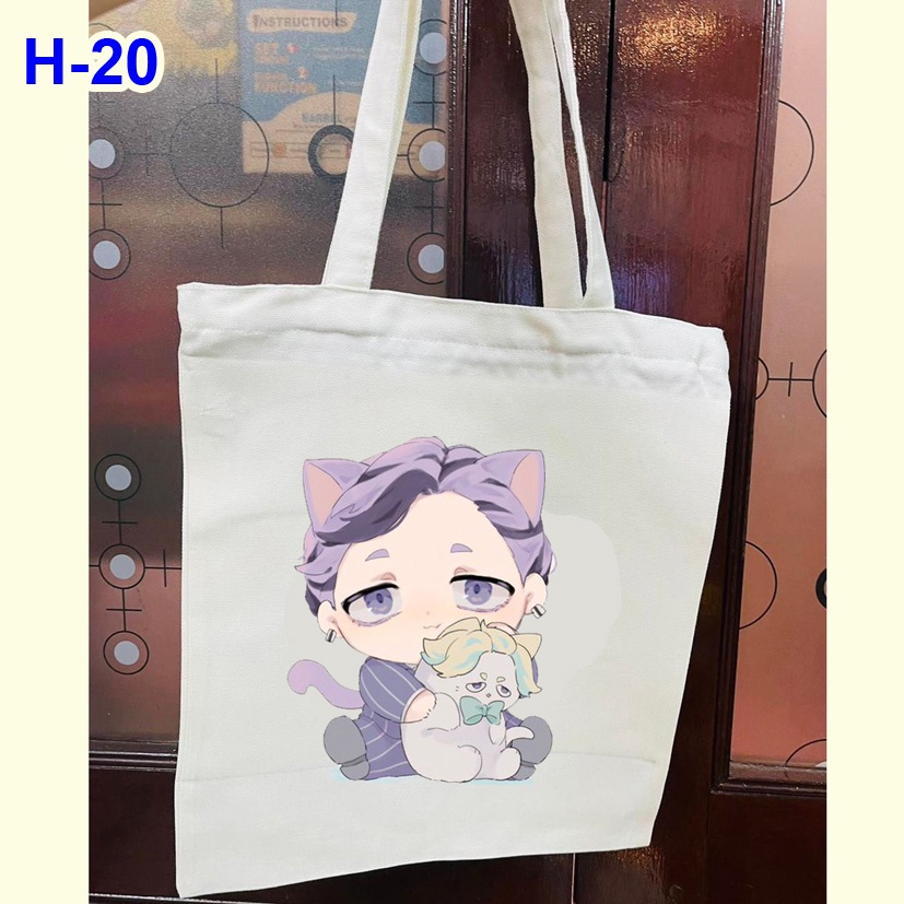 Túi vải tote anime Tokyo Revengers, túi vải canvas anime Tokyo Revengers