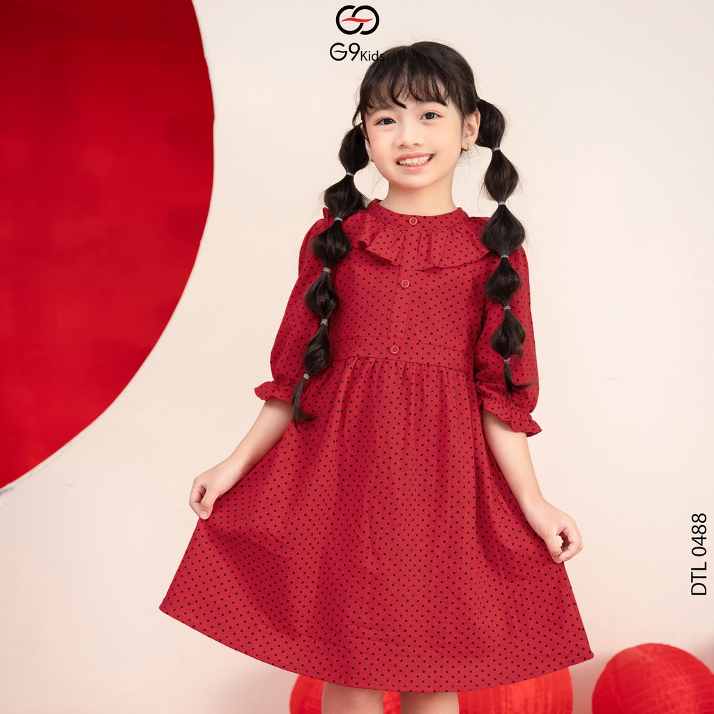 Đầm bé tay lỡ 0488 G9moza cao cấp