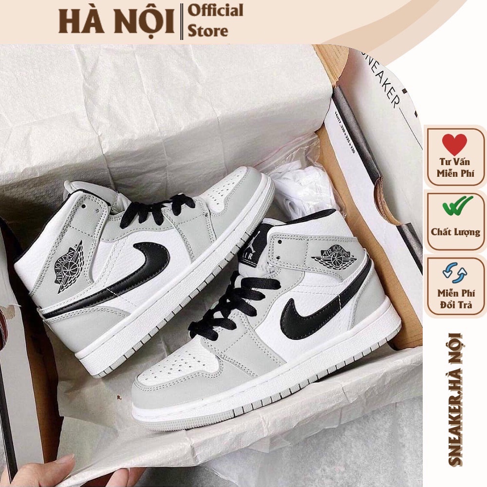Giày Jordan Cổ Cao Nam Nữ, Giày JD1 Cao Cổ Dáng Thể Thao Hàng Đẹp Full Box Bill