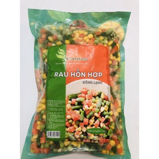 Rau củ hỗn hợp tiện lợi làm cơm chiên, soup,...