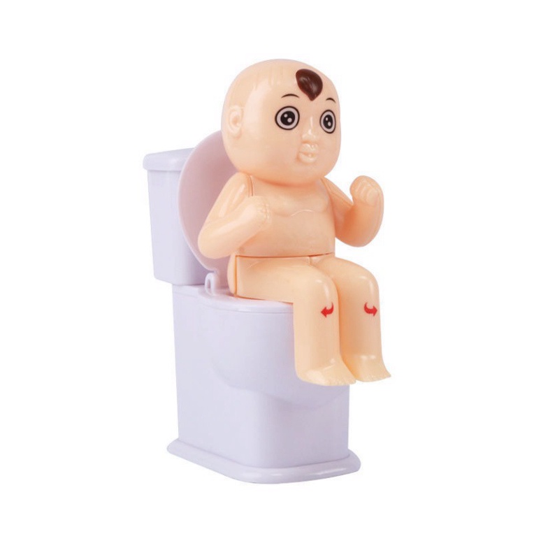 EM BÉ TÈ công cụ giải trí bồn cầu phun nước mini hài hước cho bé