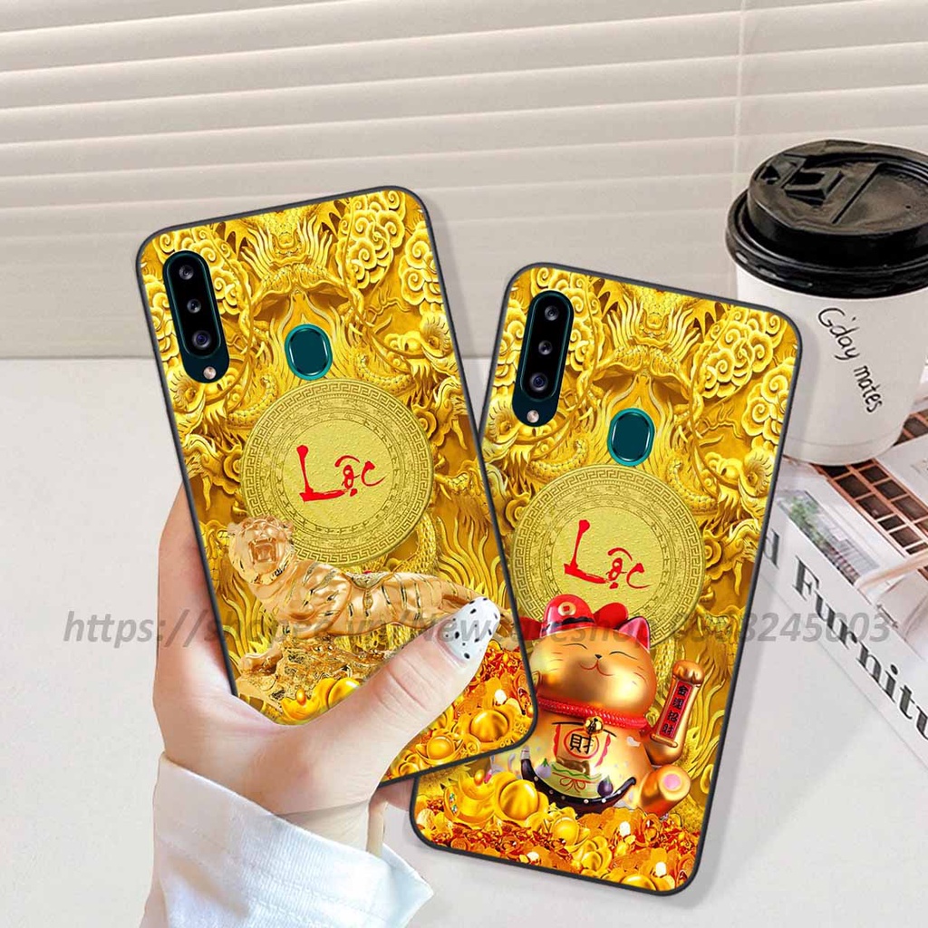 Ốp Samsung A20s / A21 / A8S / A9 2019 in hình 12 Con Giáp Tài Lộc 3D
