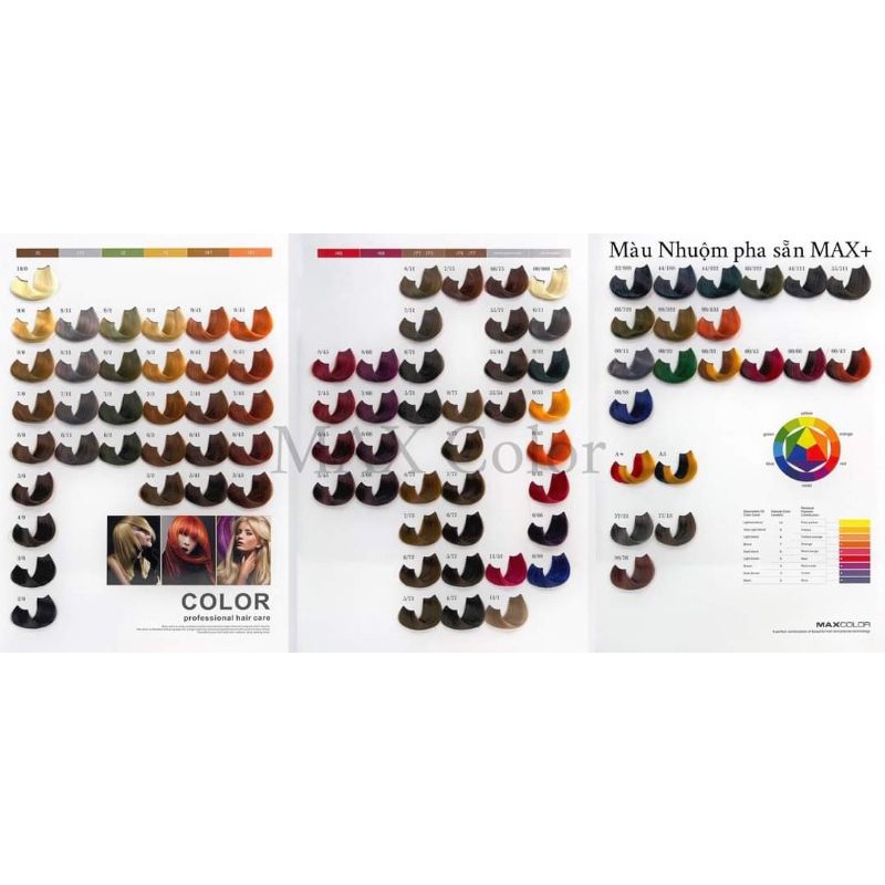 Thuốc nhuộm Tóc MAX COLOR