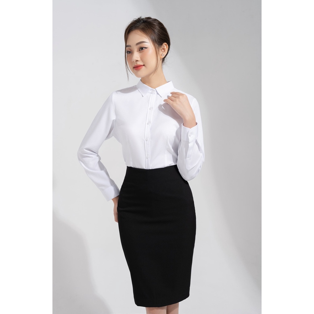 Chân Váy Bút Chì RUZA Classic Kiểu Dáng Công Sở Màu Đen Thời Trang VBC T 003