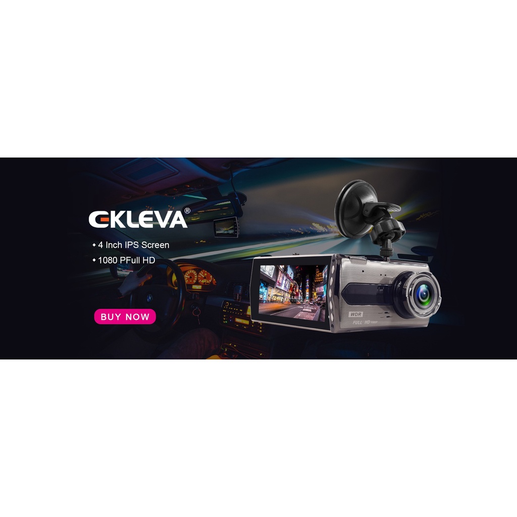 Camera hành trình ô tô ONTEKCO S16 ghi hình trước sau màn hình 4 INH, Tiếng việt chuẩn