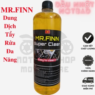 Dung dịch rửa xe đa năng mr.finn super clean - hàng chính hãng
