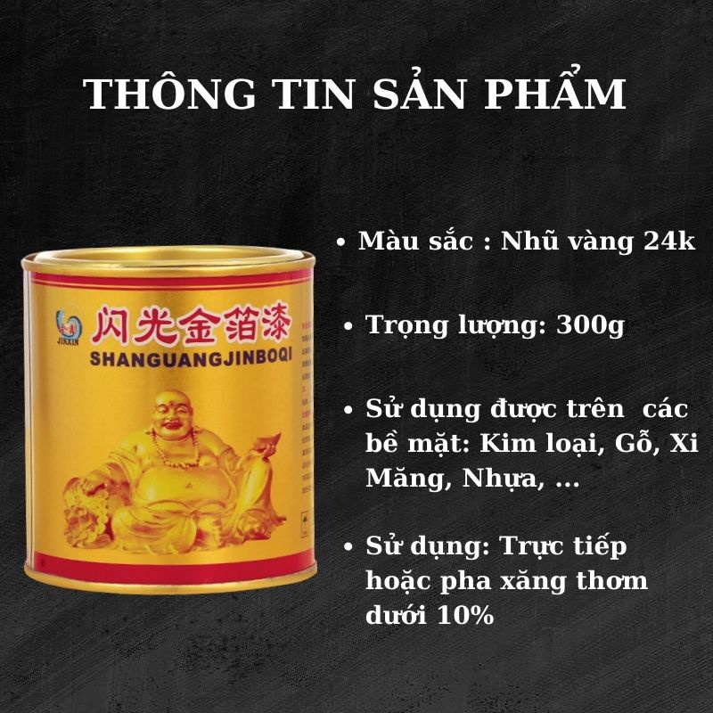 Sơn Nhũ Mạ Vàng 24k Gốc Dầu Chứa Hàm Lượng Vàng Cao Nhất, Mạ Vàng Tượng Phật Và Công Trình Kiến Trúc