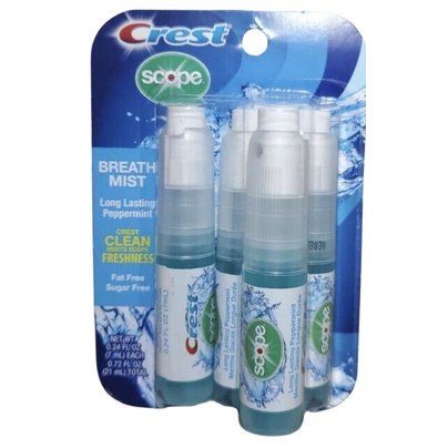 Xịt thơm miệng Crest Scope Breath Mist 7ml của Mỹ
