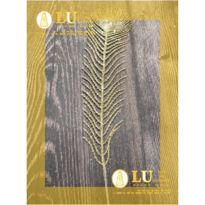 Cành đuôi công  trang trí oản thờ, giỏ hoa quà | LU