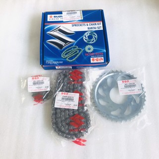 Bộ nhông sên đĩa raider fi - satria fi - 27000-12k00-kit