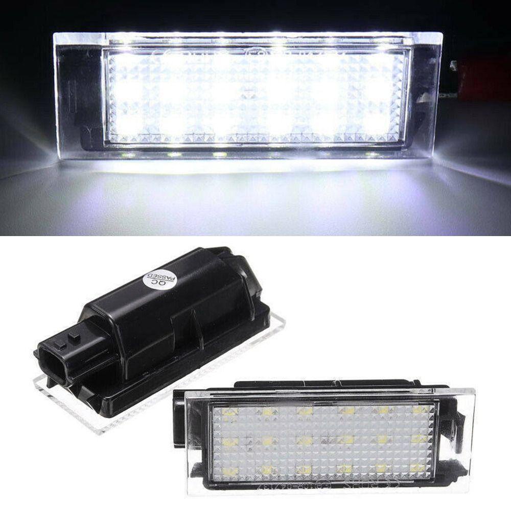 BTLIMER 2 Đèn LED 12V Ánh Sáng Trắng Cao Cấp Cho Xe Ô Tô Renault Laguna Megane Master
