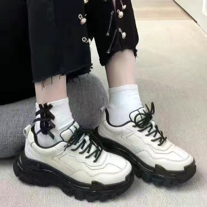 Giày Sneaker Đế Dày Thời Trang Xuân Hè Cho Nữ