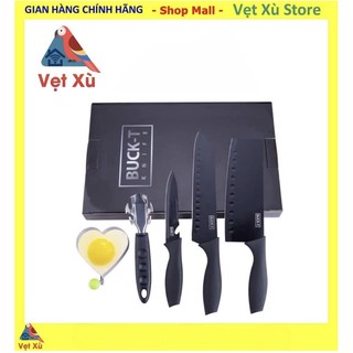 Bộ dao 5 chi tiết buck black