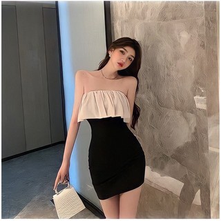Váy nữ nhẹ nhàng và trưởng thành, đầm nữ cho mùa hè hoặc thu đông, đầm body cúp ngực thiết kế nữ tính, váy đầm đi tiệc