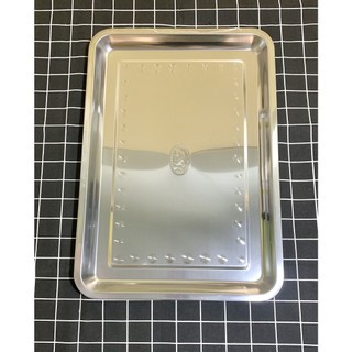 Mâm chữ nhật / Khay chữ nhật inox (dài từ 40cm - 60cm)