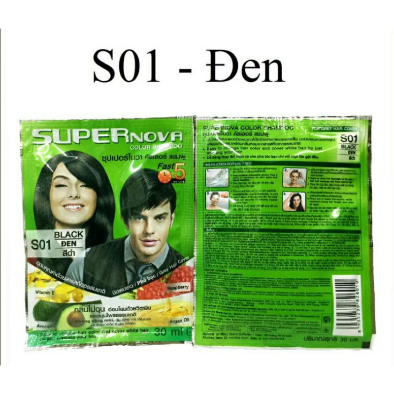 Gội nhuộm SUPER NOVA THÁI LAN