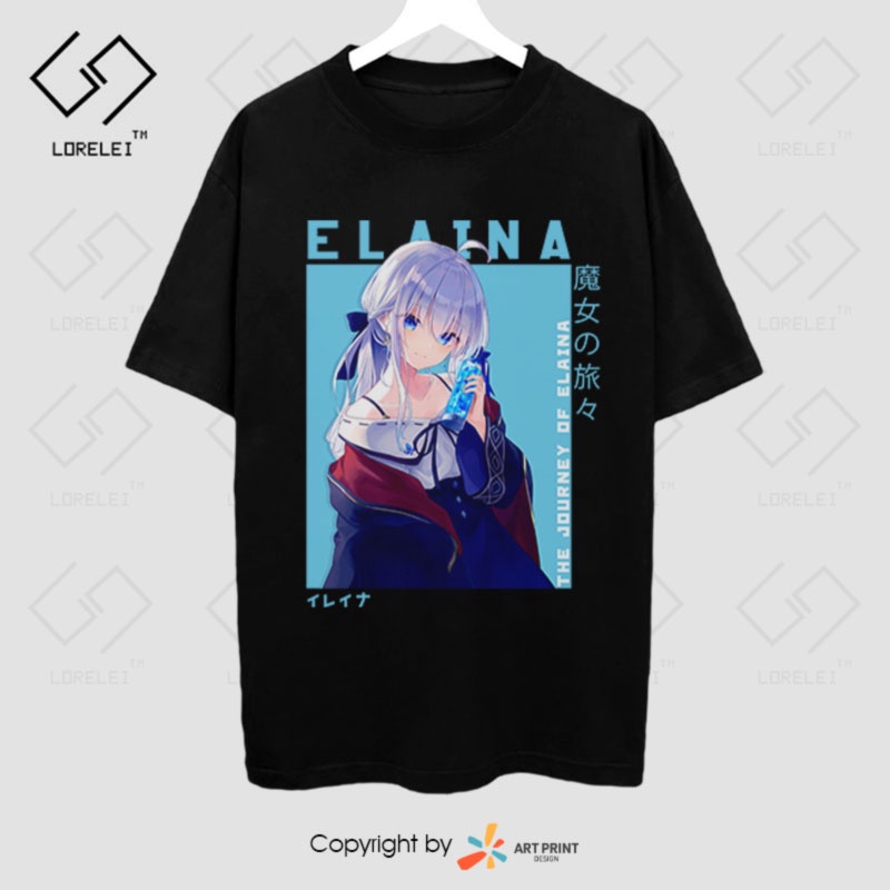 Áo thun Wandering Witch: The Journey of Elaina Collections  ngắn tay