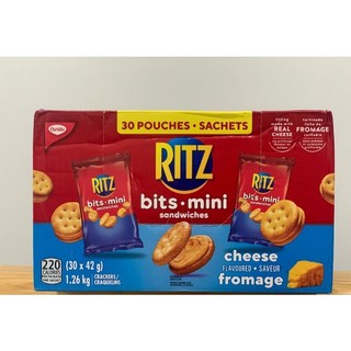 Thùng bánh ritz phô mai mini mỹ 30 packs