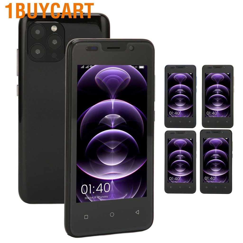 1buycart IP13 Pro 4.66 Inch HD Screen Cell Phone Dual SIM Standby Ultra Thin Smartphone with Face Recognition RAM 2GB ROM 32GB