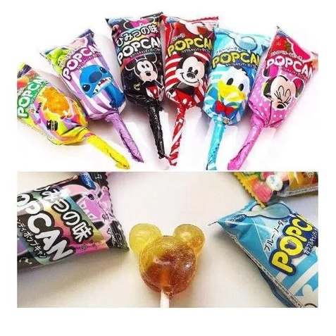 Kẹo mút Popcan Mickey Gilco Nhật Bản