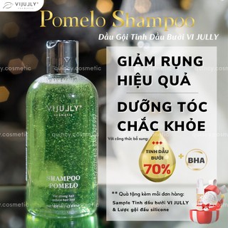 Dầu Gội Bưởi VIJULLY [MẪU MỚI 350ML] Giảm Rụng Tóc, Hết Bết Dầu, Mọc Tóc Nhanh, Nuôi Dưỡng Tóc Chắc Khỏe Sau 2 Tuần